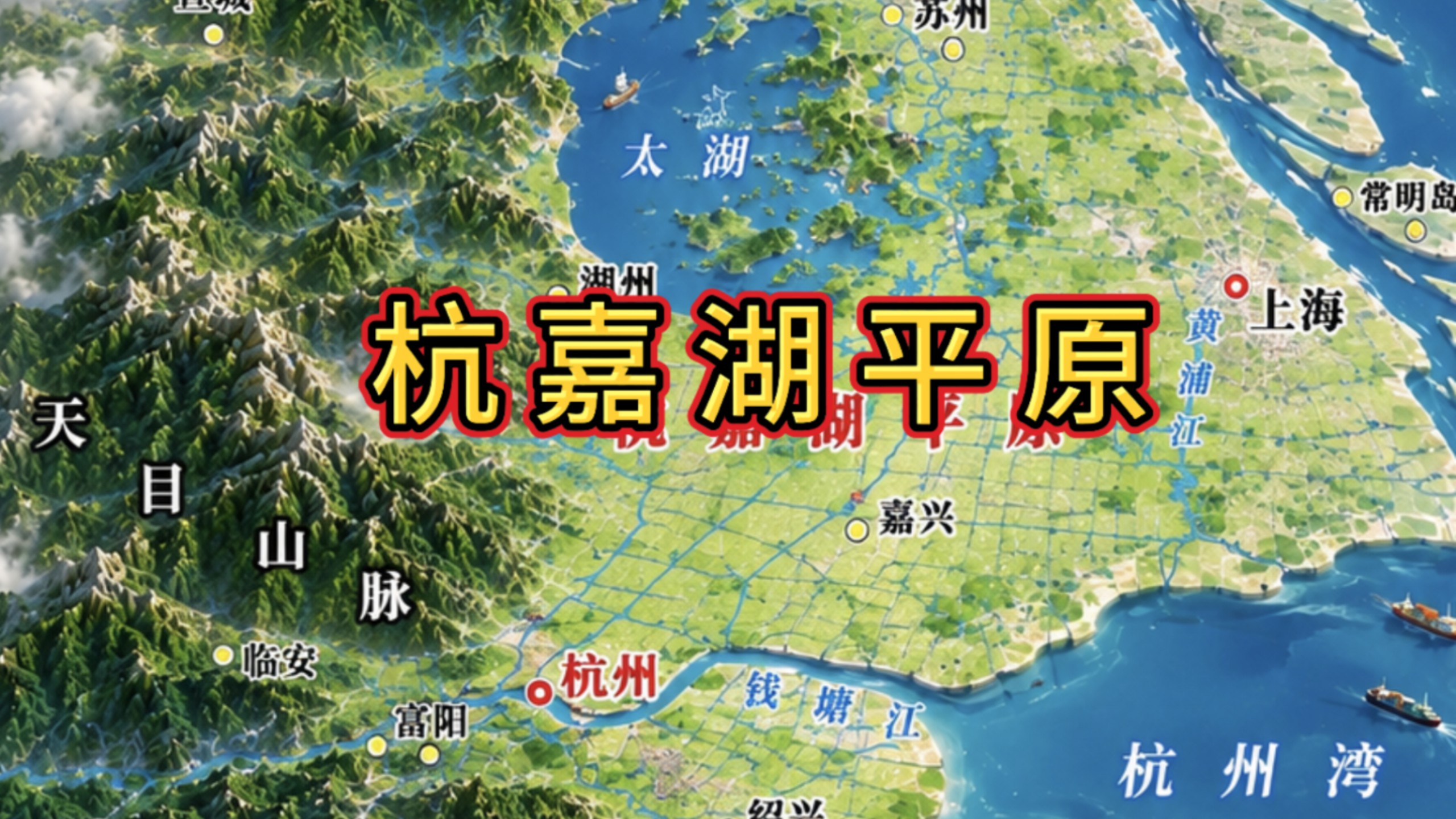 从空中俯瞰中国东部，你会发现一个非常特殊的地方——杭嘉湖平原。它的面积不算巨大，却坐落着杭州、嘉兴、湖州、上海、苏州等一批经济发达的城市