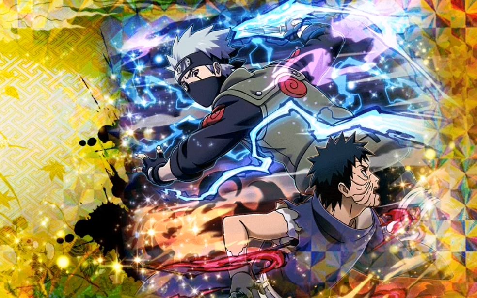 火影忍者疾风乱舞带土卡卡西抽卡技能展示