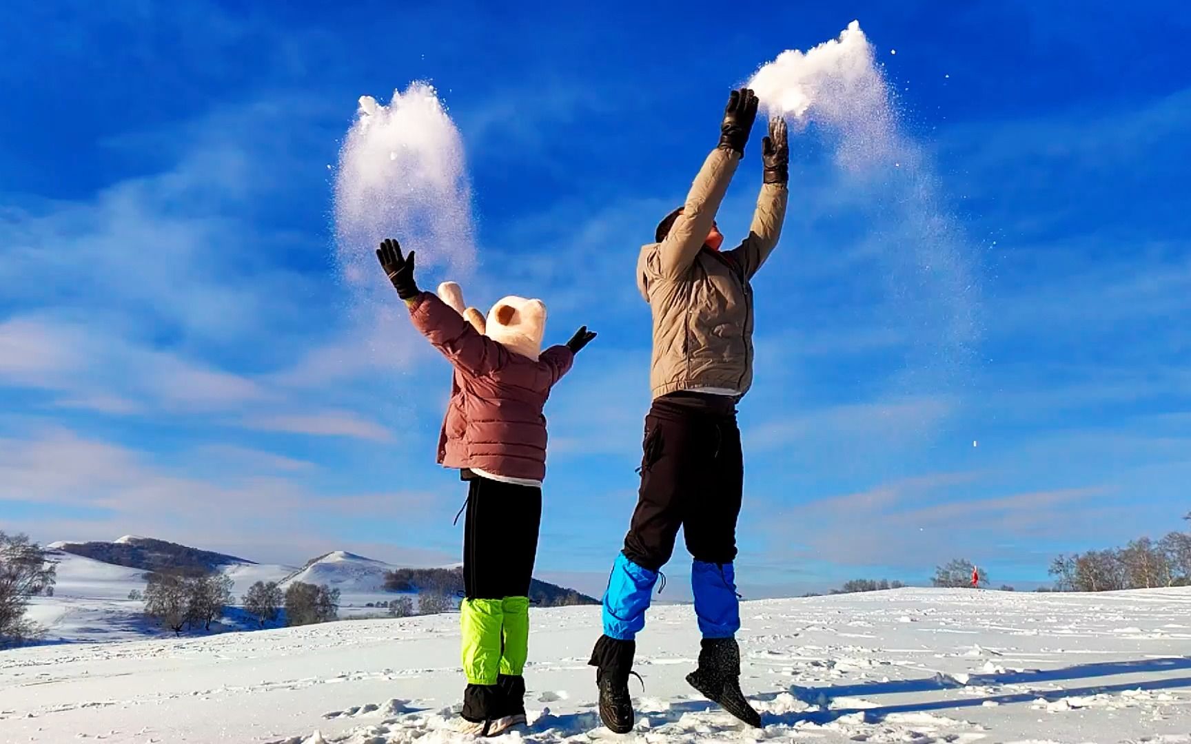 北京的冬天之林海雪原的跨年之旅:一起出发,奔赴山海吧!哔哩哔哩bilibili