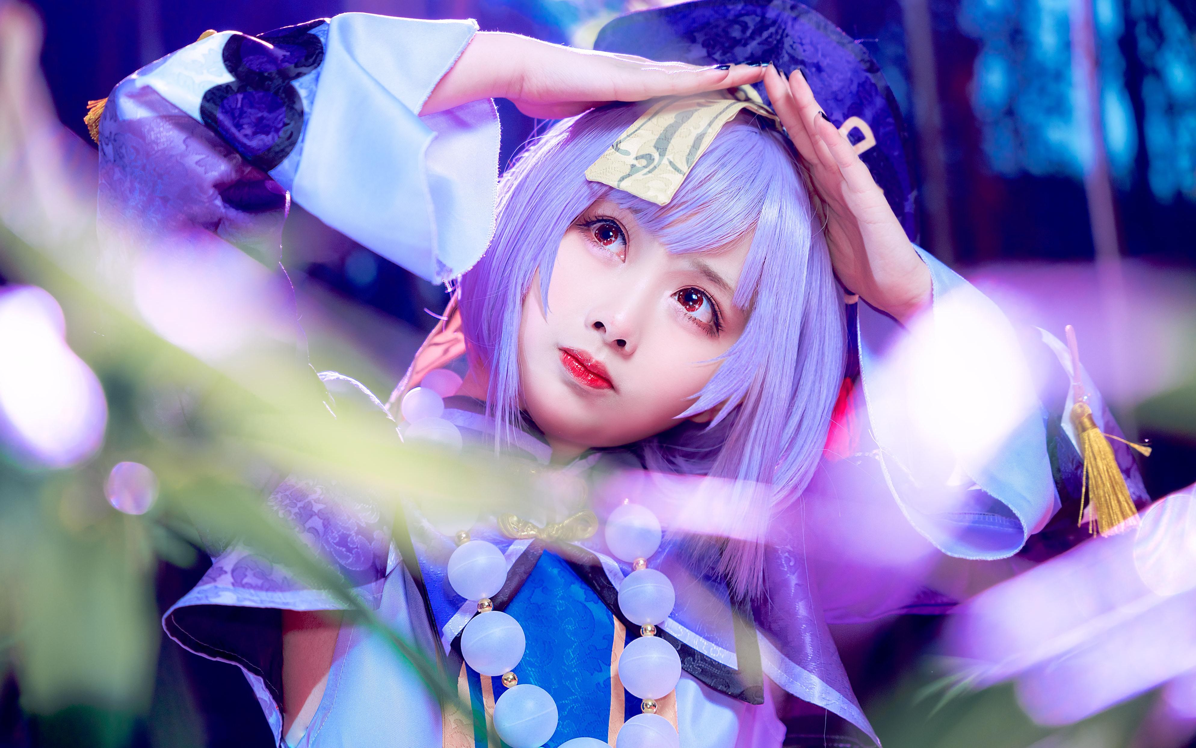 活动作品原神七七cos出镜一x夏天x一