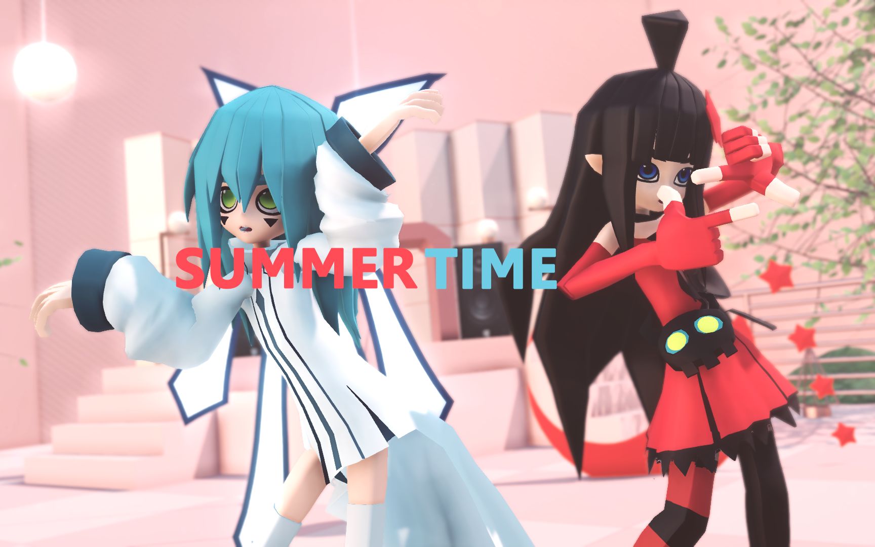 [图]【凹凸MMD】独属女孩子夏天的酸涩爱恋——凯柠凯的《summertime》