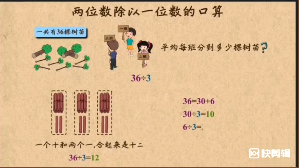 [图]3年级春季——两位数除以一位数（1）