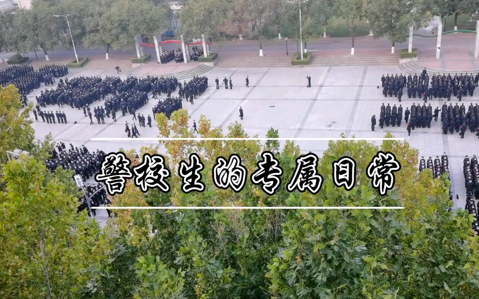 中国人民公安大学—警校生的专属日常:你不知道的警校生哔哩哔哩bilibili