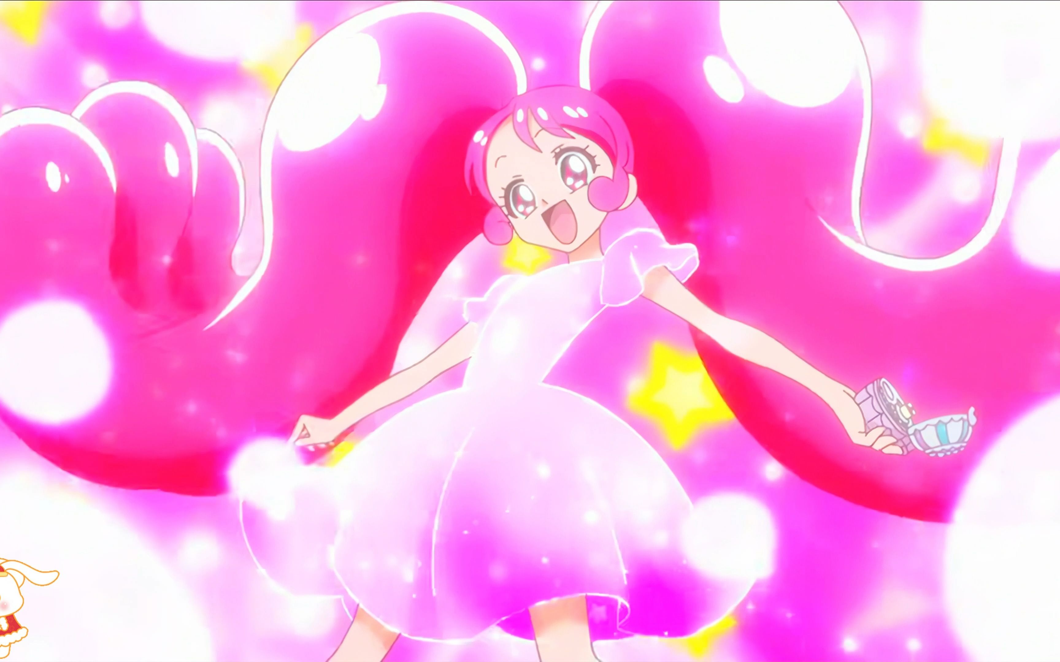 【4k】兔年应援第二弹·cure whip和夏乐彤的变身