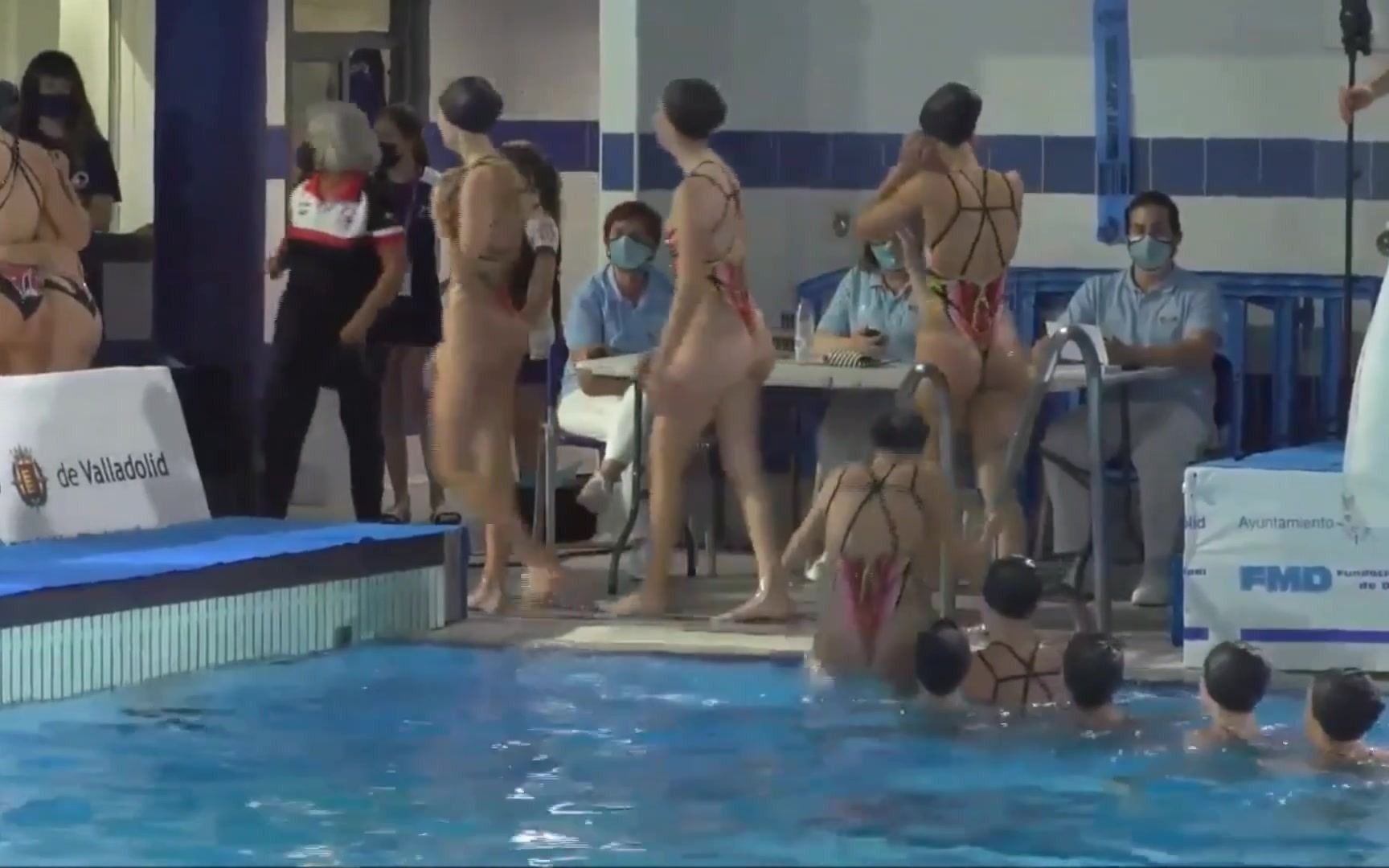 Sabadell Synchro Swimming U20 Team 2021 萨瓦德尔U20花样游泳队哔哩哔哩bilibili