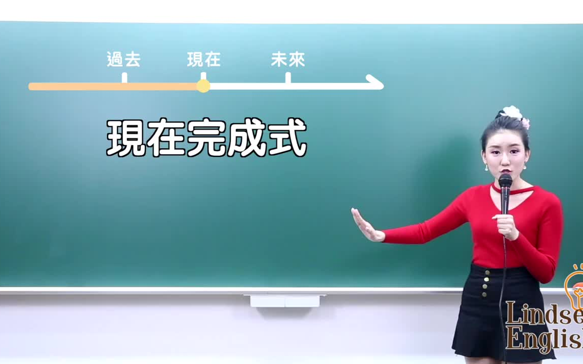 超漂亮的台湾英语老师林熹Lindsey|语法讲堂过去完成式、现在完成时、将来完成时哔哩哔哩bilibili