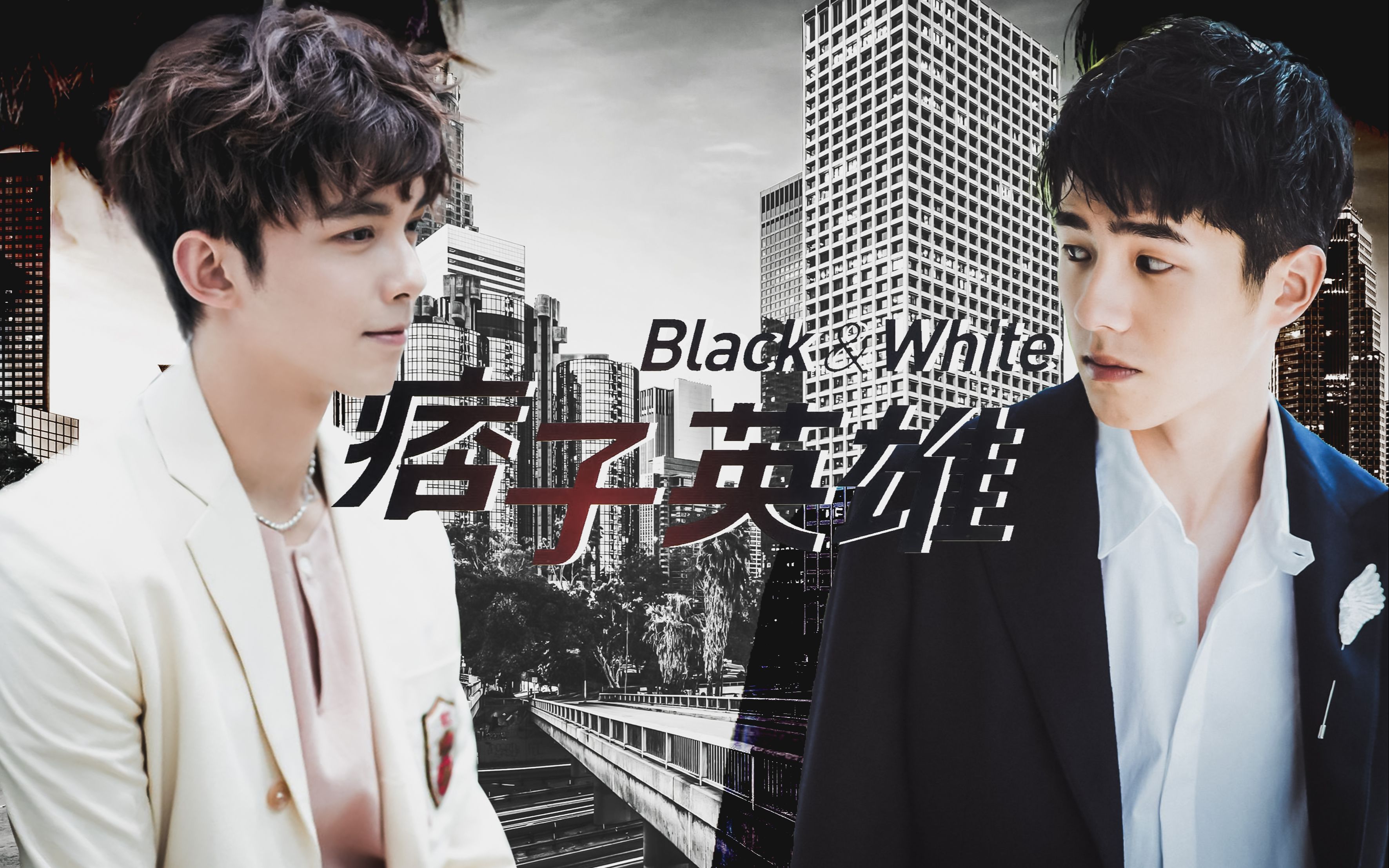 [图]【痞子英雄·Black&White】吴磊×刘昊然丨伪片头