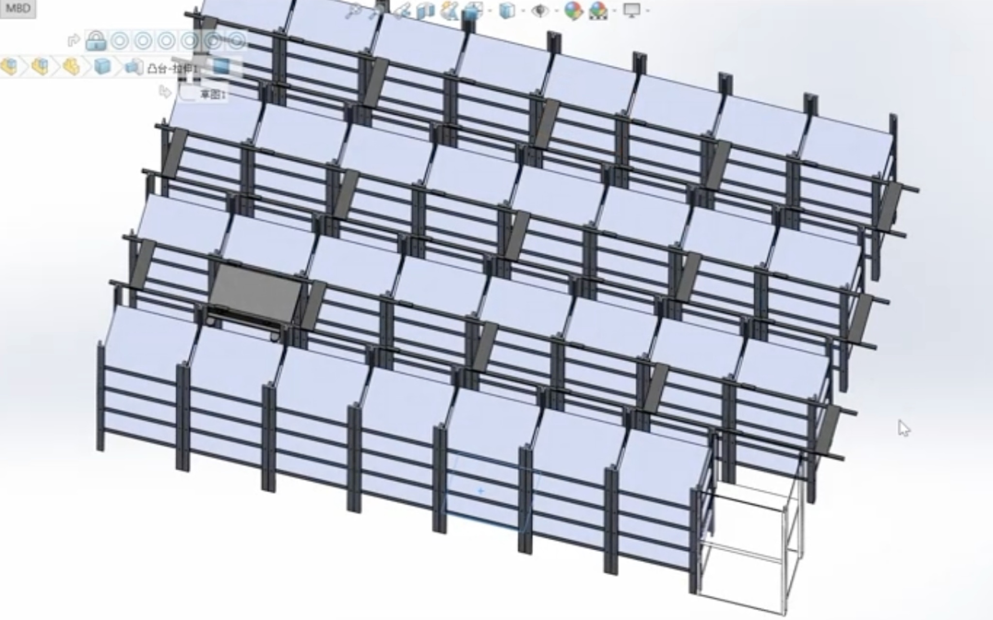 Solidworks货架建模+仓库装配哔哩哔哩bilibili