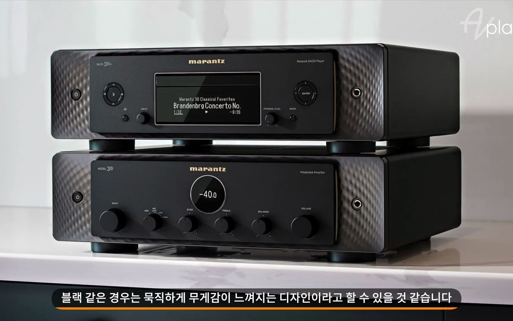 [图]马兰士 MARANTZ MODEL 30 合并功放SACD 30n网络SACDCD播放器评测演示B&W 805