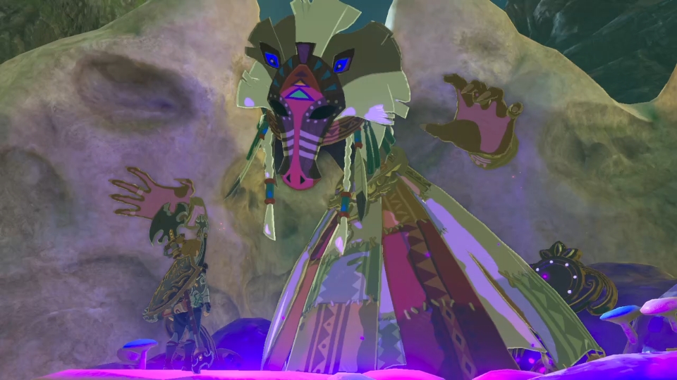 塞尔达传说旷野之息 马神和其他大精灵完全是两个感觉