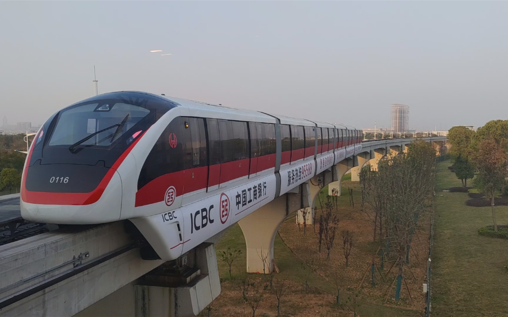 [芜湖单轨]芜湖单轨下穿商合杭高铁,芜湖起飞!_哔哩哔哩_bilibili