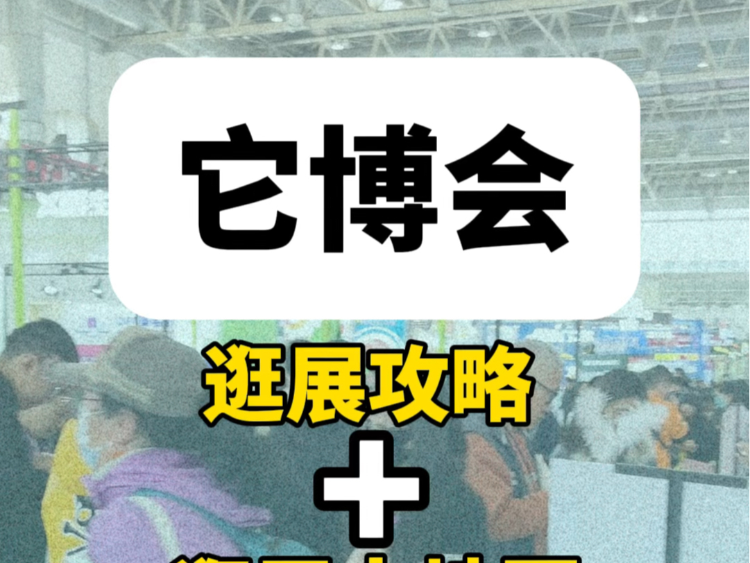 上海它博会逛展攻略来啦!一定要看到最后,有惊喜!哔哩哔哩bilibili