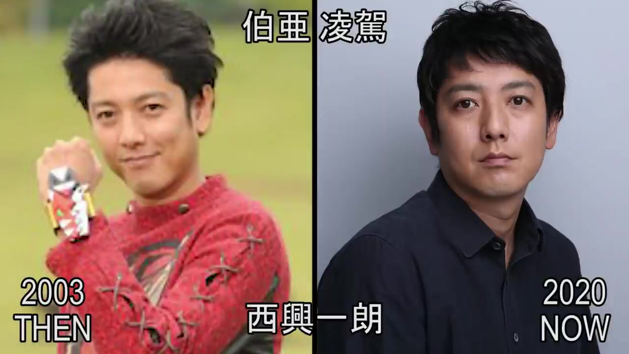 [图]超級戰隊演員今昔對比 百獸~烈車(2001~2021) Cast Then and Now