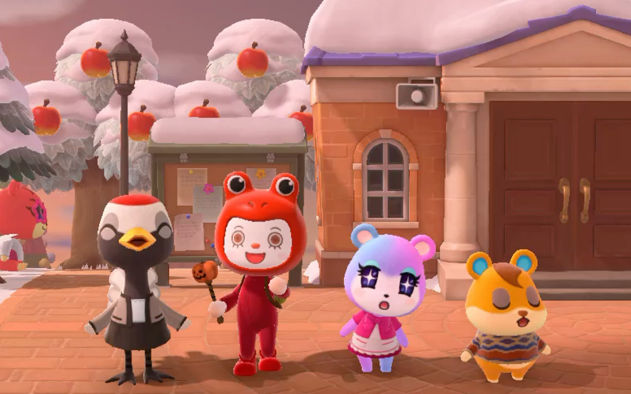 【动森】仙仙 美玲 哈姆大合唱!(樱桃牛奶糖乱入_哔哩哔哩_bilibili