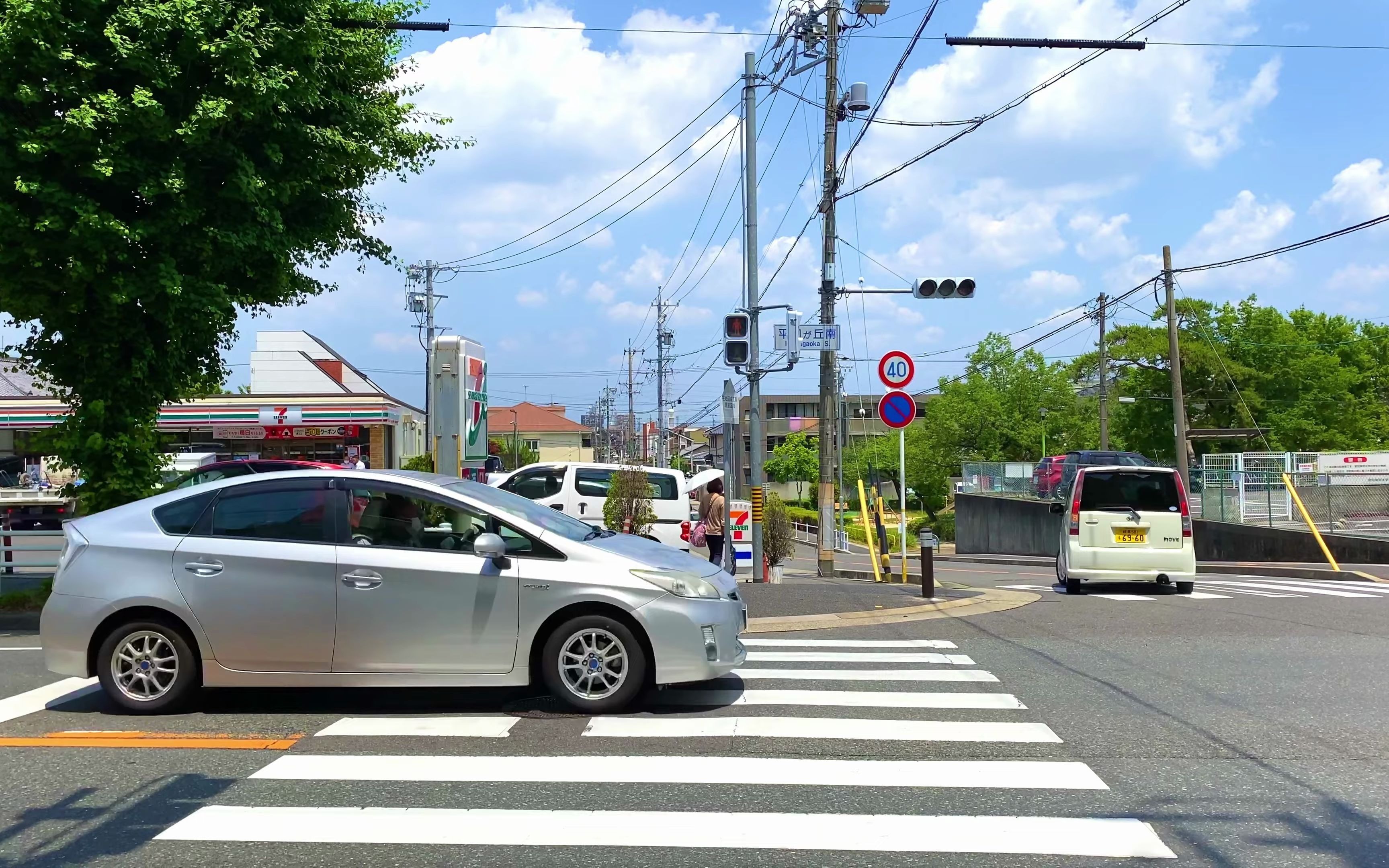 [图]【4K】名古屋郊区现代日本住宅邻里散步