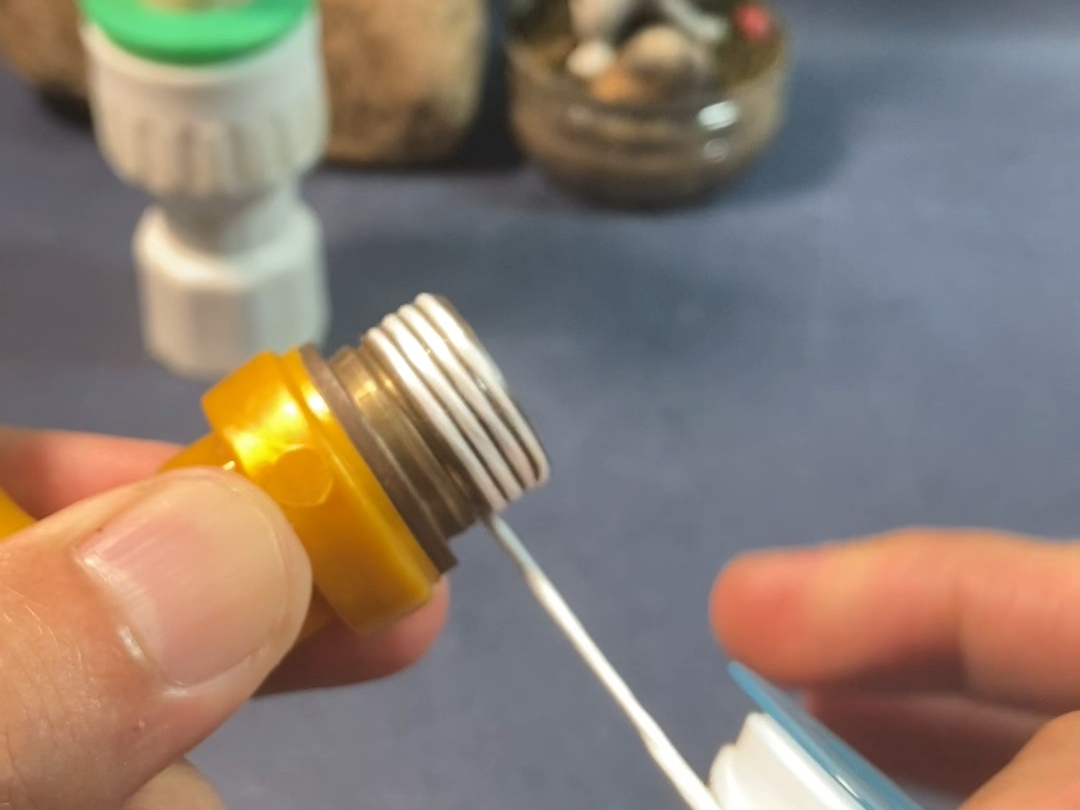 生料带缠绕技巧