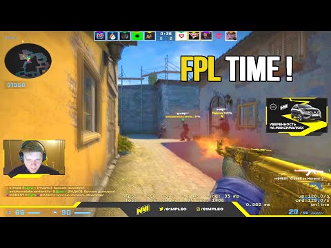 SIMPLE高光时刻 S1mple destroys FPL ft M0nesy, B1T and Twistzz #CSGO网络游戏热门视频