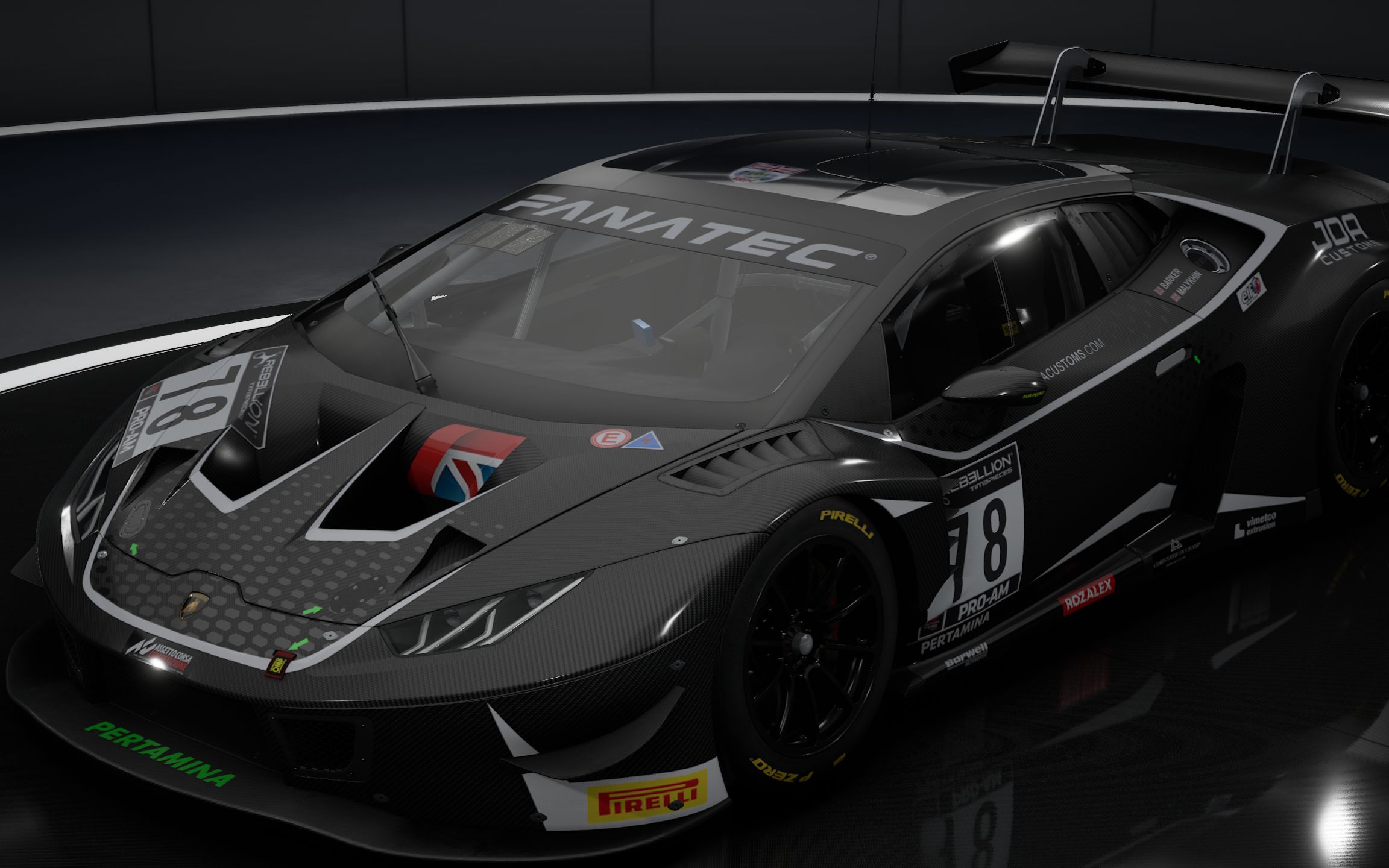 acc 神力科莎竞技版 兰博基尼 huracan gt3 evo