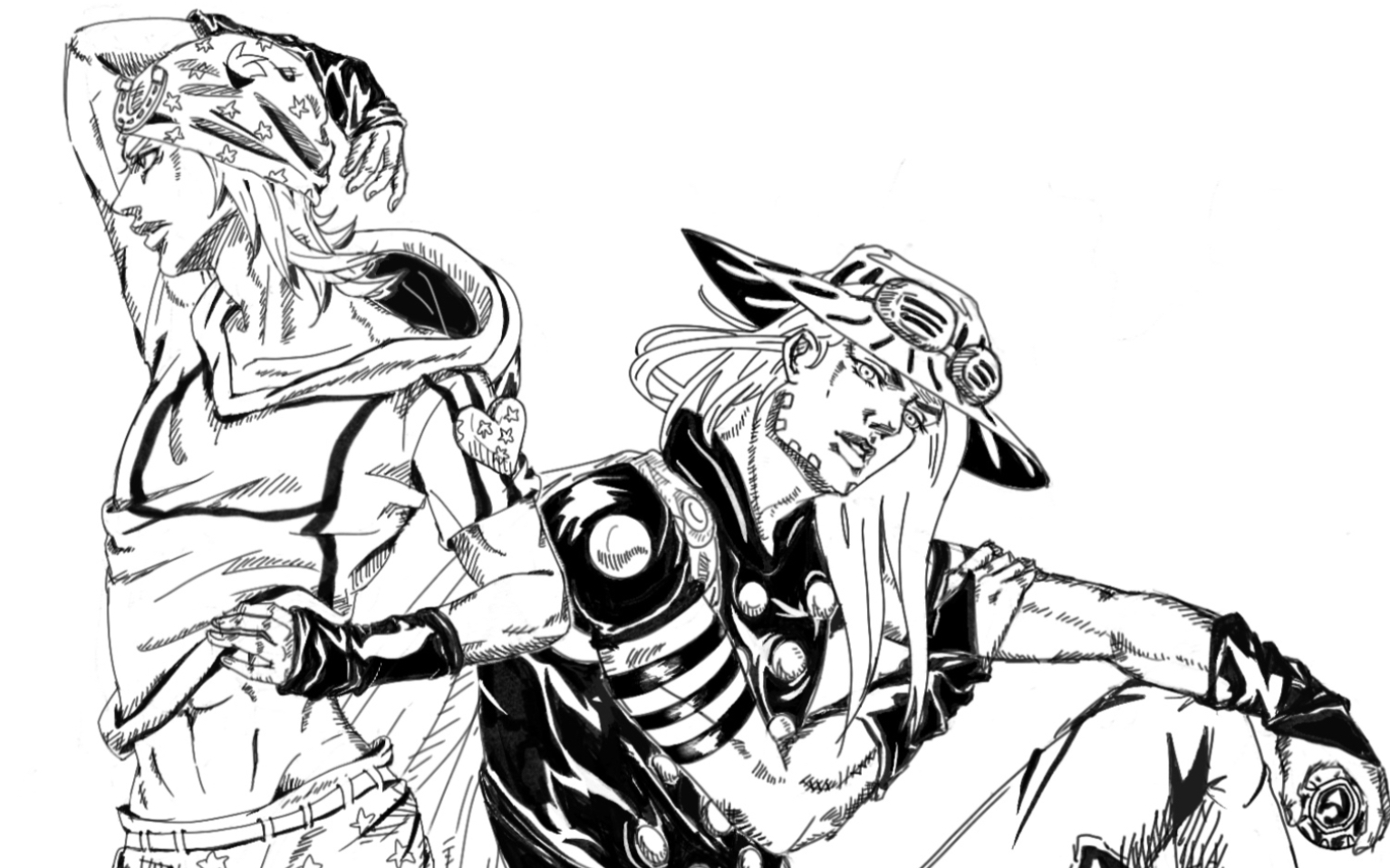 【procreate】jojo乔尼x杰洛 sbr什么时候动画化啊_哔哩哔哩 (゜-゜)
