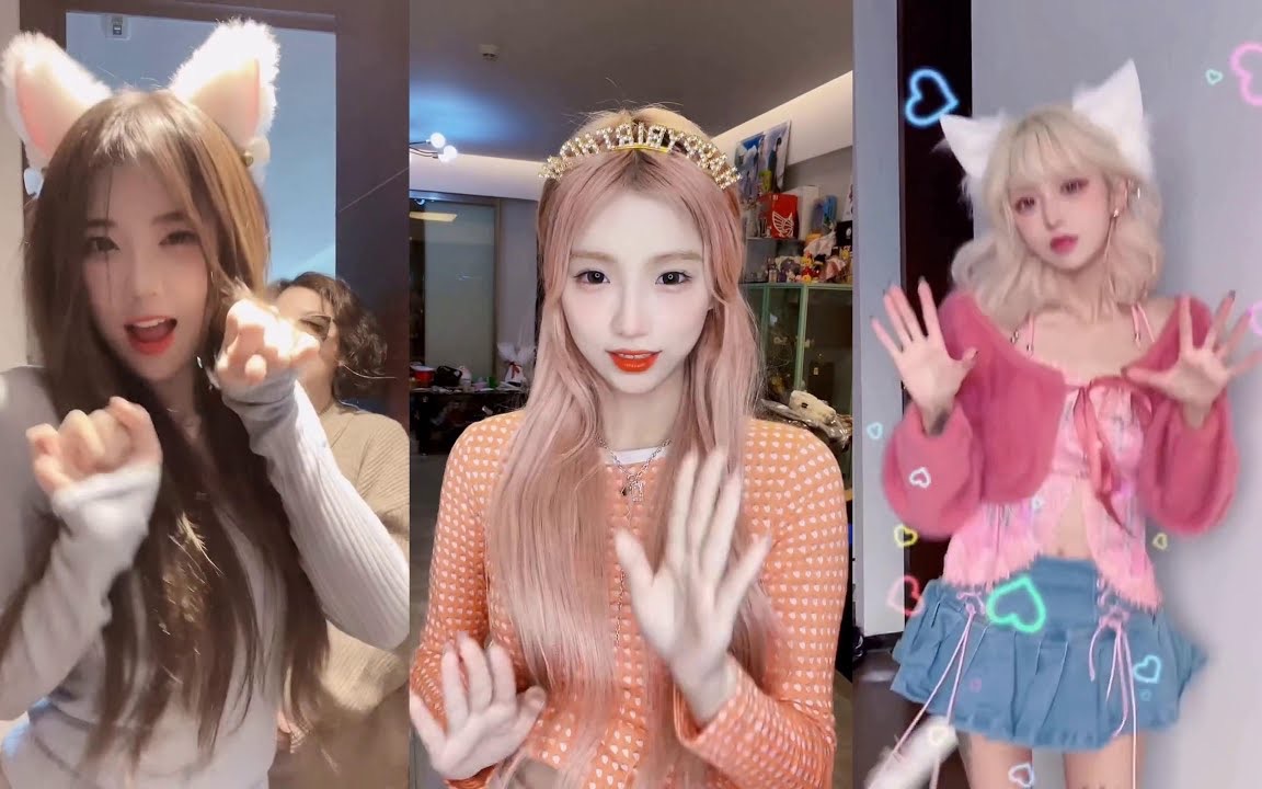 【抖音 变装合集】可爱猫爪舞TIK TOK 2022哔哩哔哩bilibili