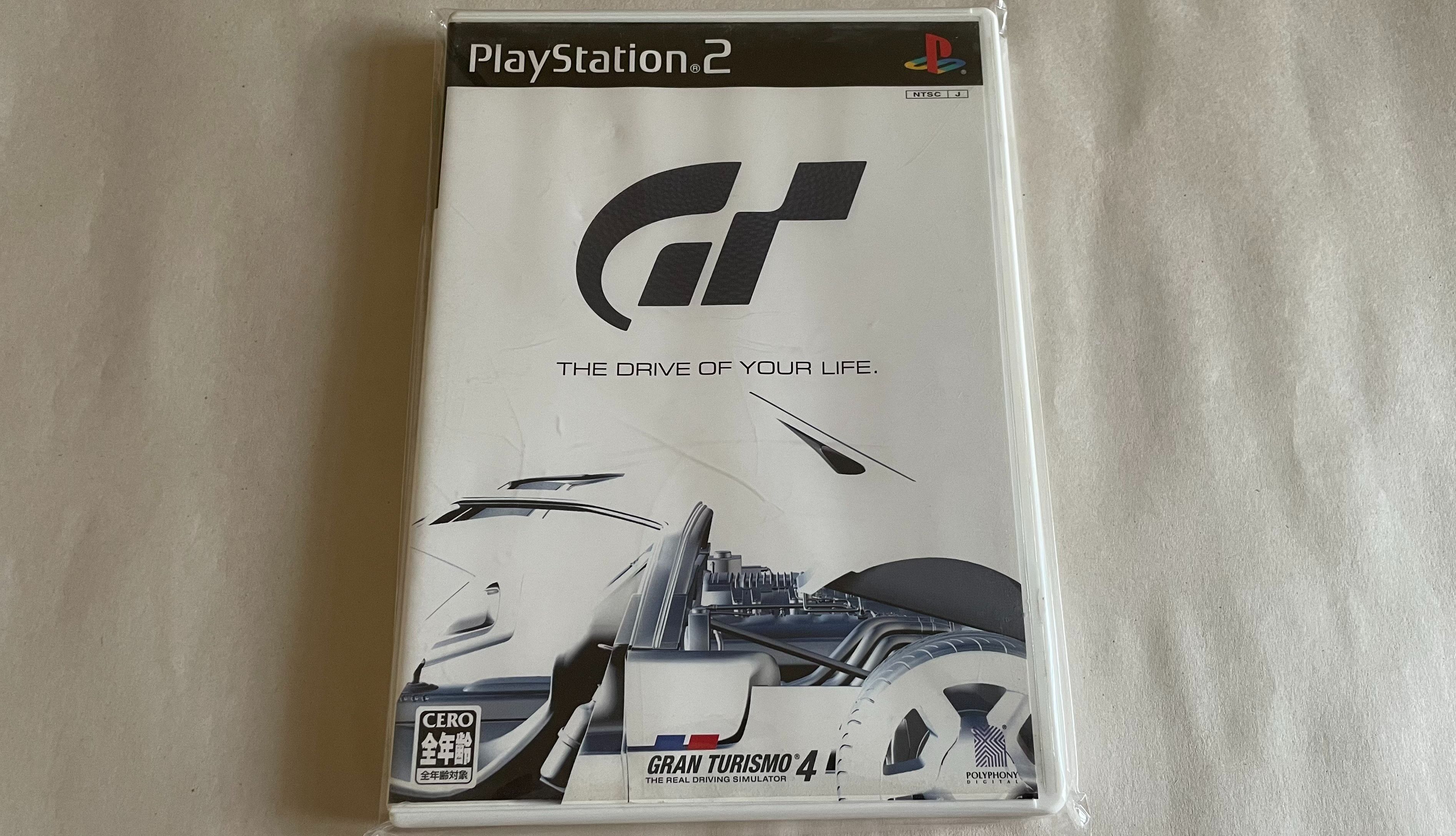 GT赛车 4 Gran Turismo 4 日版 ps2 实体试玩哔哩哔哩bilibili