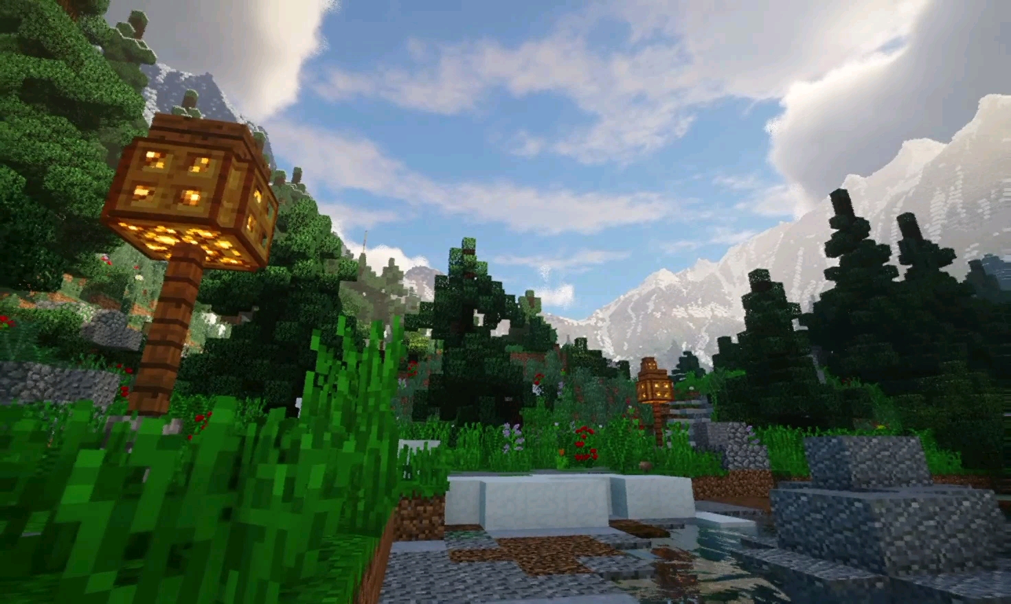 minecraft我的世界光影水反ppi1080pfps6040rtxonbgmグランドエスケー
