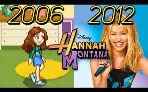 [图][游戏进化史]汉娜·蒙塔娜/孟汉娜/乐坛Teen后/Hannah Montana 2006-2012