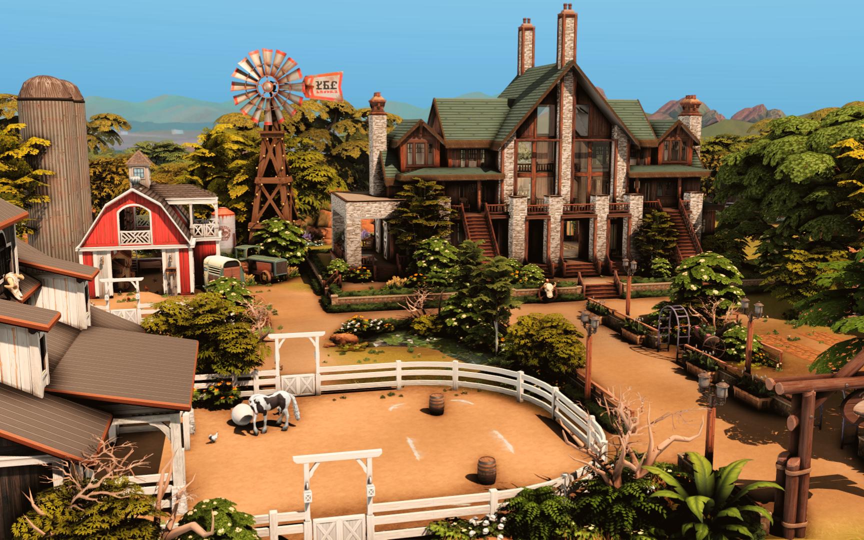 【模拟人生4】| 房屋分享 | 10套房屋( 第三弹 )61 nocc