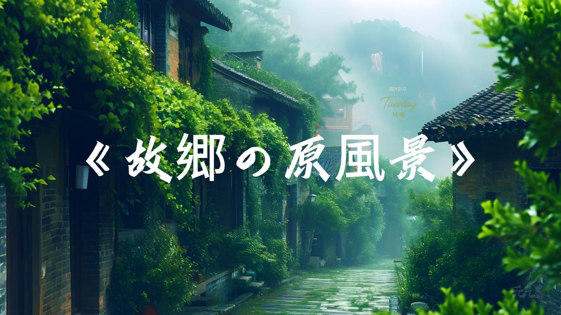 [图]《故郷の原風景》(宗次郎) -纯音乐 “ 故乡的原风景， 有一种广袤无垠的惆怅感 ~”