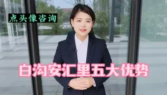 Download Video: 白沟安汇里五大优势是什么？到底值不值得大家投资？安汇里售楼处