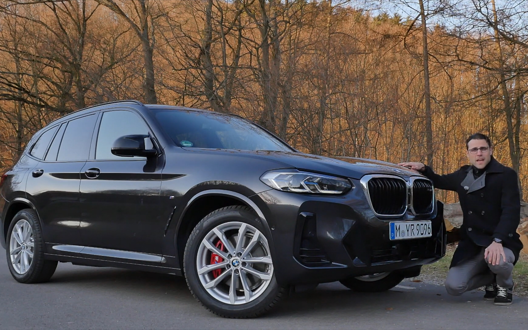 2022宝马x3m40i小改款直列六缸德国小伙带你极致深度评测