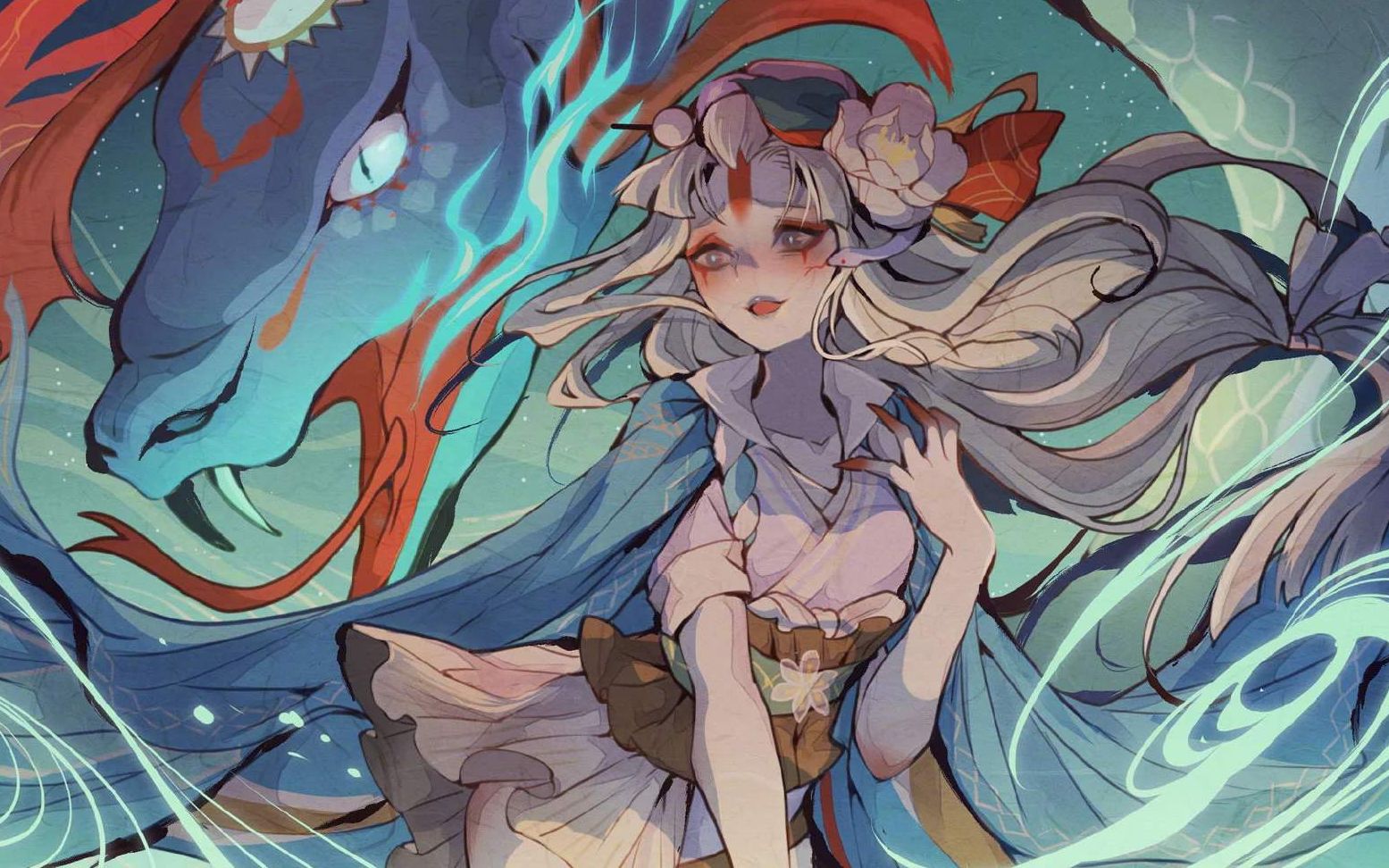 【阴阳师】缚骨清姬_哔哩哔哩_bilibili