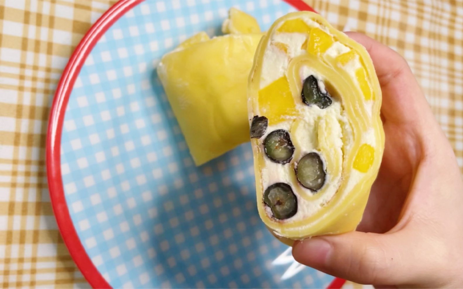 【芒果蓝莓毛巾卷】520快乐呀7815