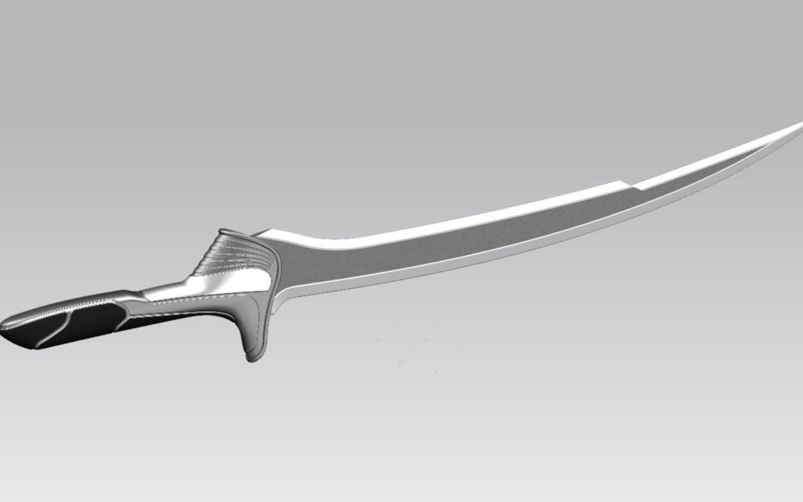 ug建模-阿丽塔的刀