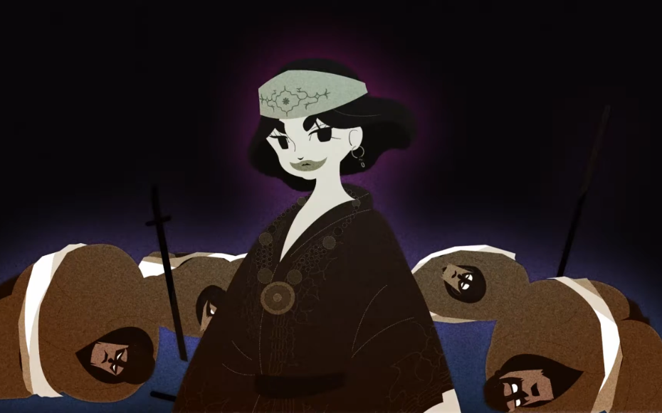 阿伊努神话传说蜘蛛女神くもの女神ヤオシケプカムイ