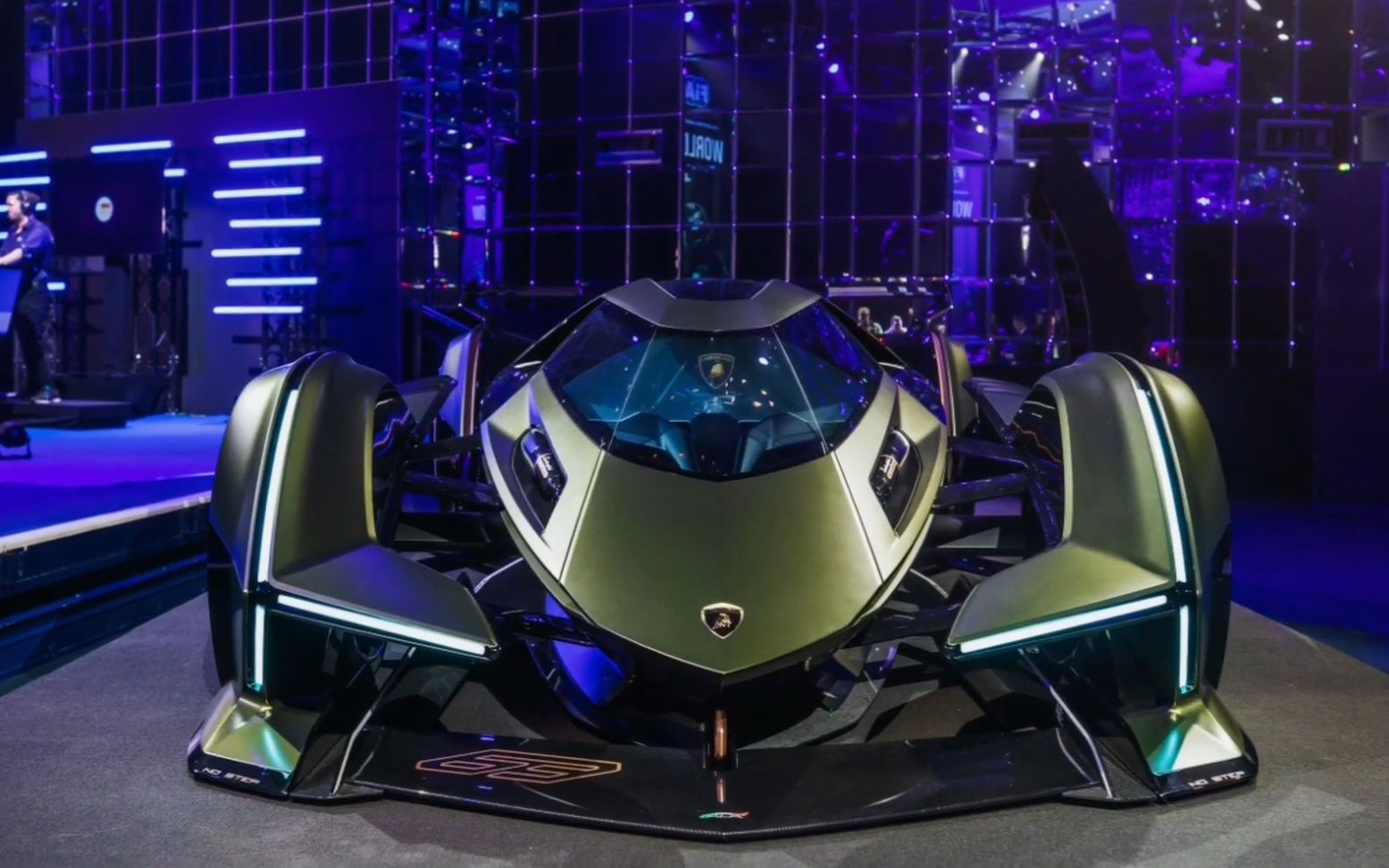 兰博基尼lamborghini新概念车 vision grand tourism presentation