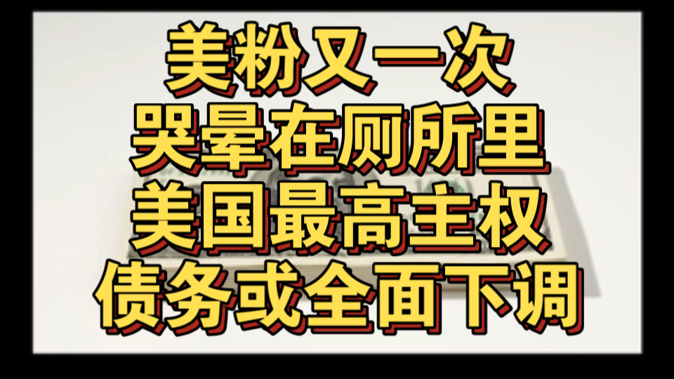 穆迪:若无实质性减债举措,美国将丧失唯一的AAA最高主权信用评级哔哩哔哩bilibili