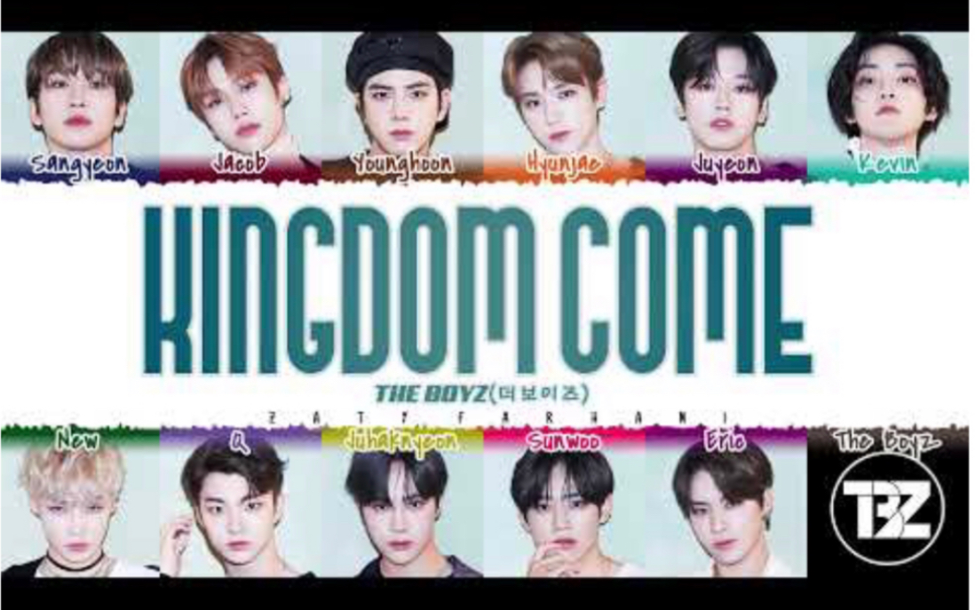 [图]【THE BOYZ】Kingdom决赛曲KINGDOM COME成员歌词分配