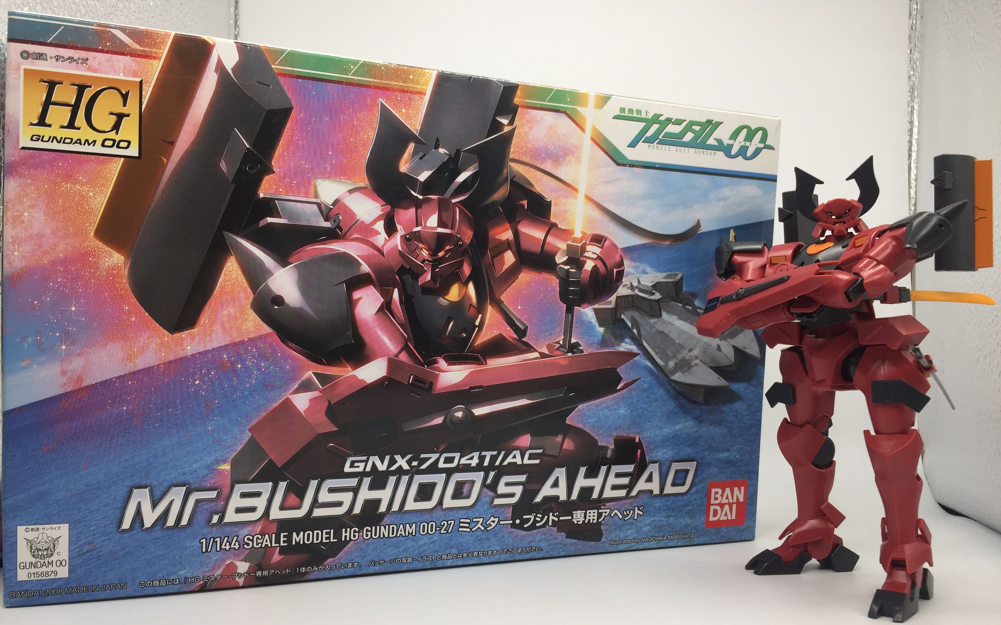 高达模型制作50:hg00 武士道先驱式