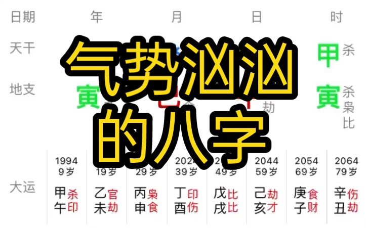 [图]八字五行的气势很重要，要懂得顺势而为