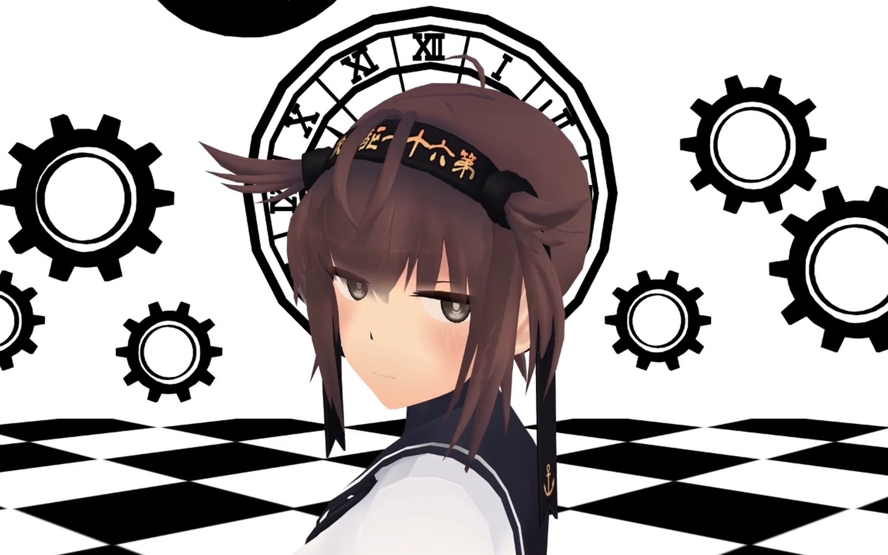 【mmd舰c】幽灵法则 初月