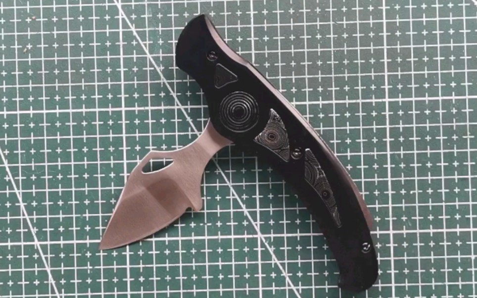 国产折刀·说是外单尾货·折刀与手刺的混合体