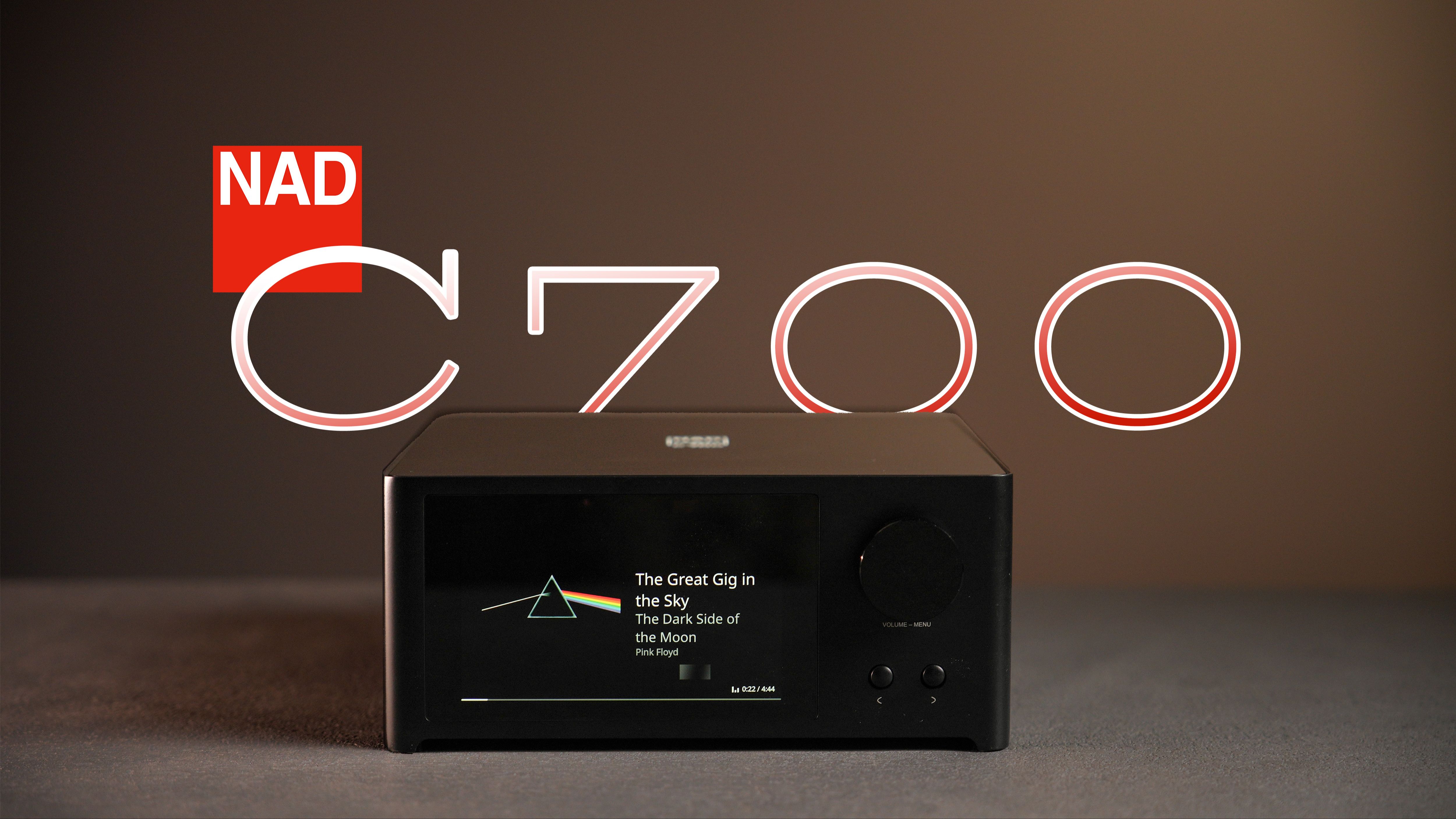 (发烧屋)要的就是all in one!流媒体功放一体机nad c700