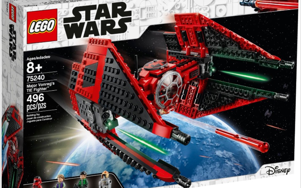 乐高 星球大战 75240 绯红钛战机 速组评测