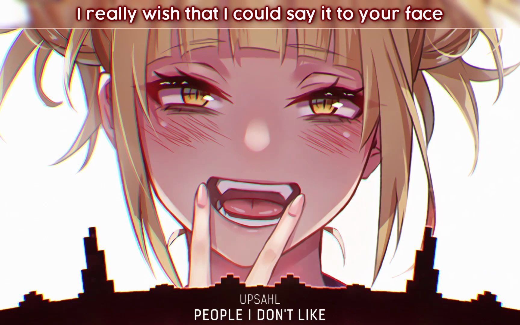 [图]Nightcore - People I Don’t Like - (Lyrics)