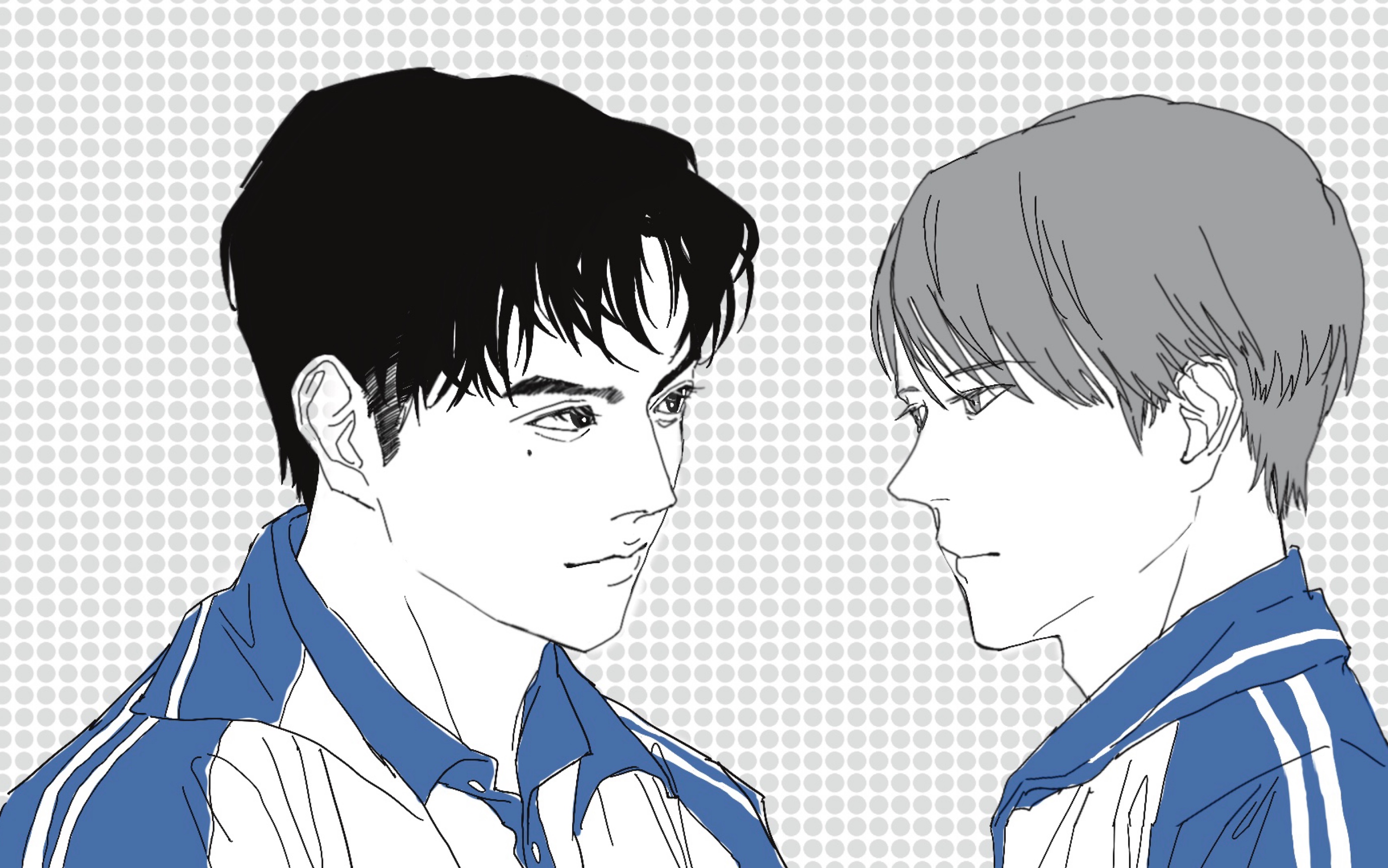 【幻花】悄悄话过后的对视 盯