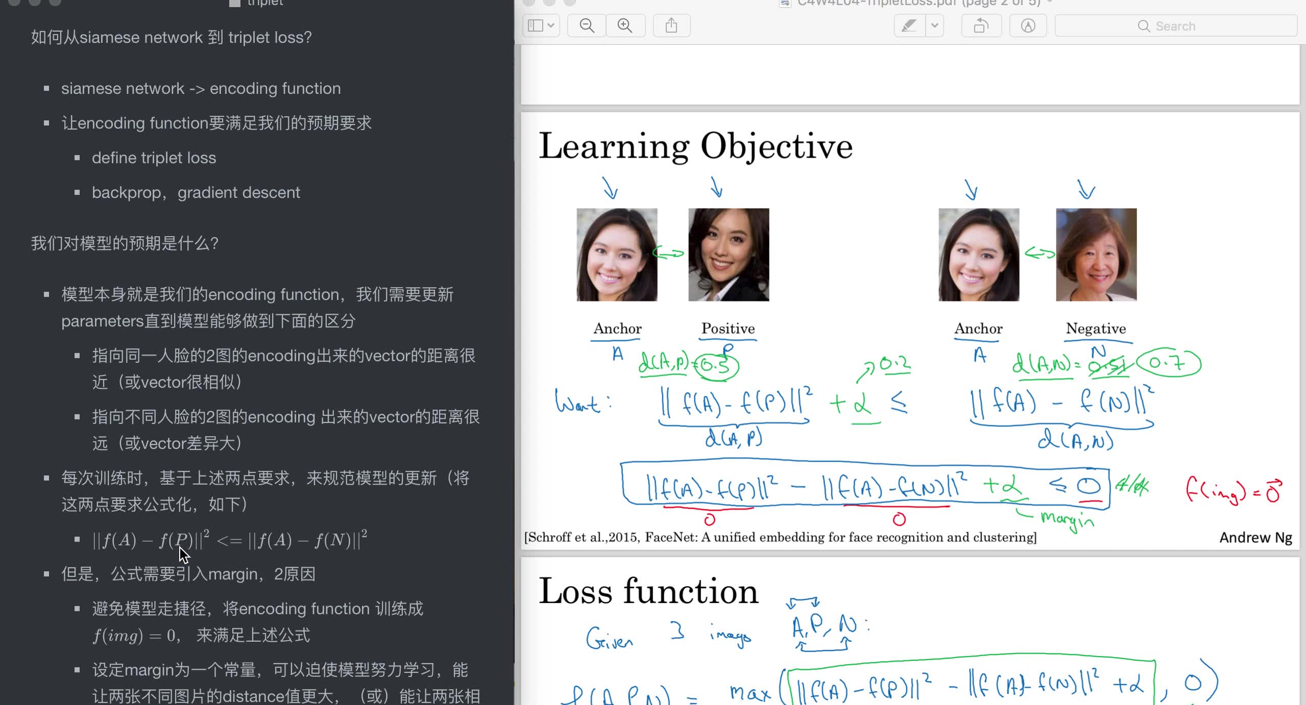 CNN: 4.4 triplet loss哔哩哔哩bilibili