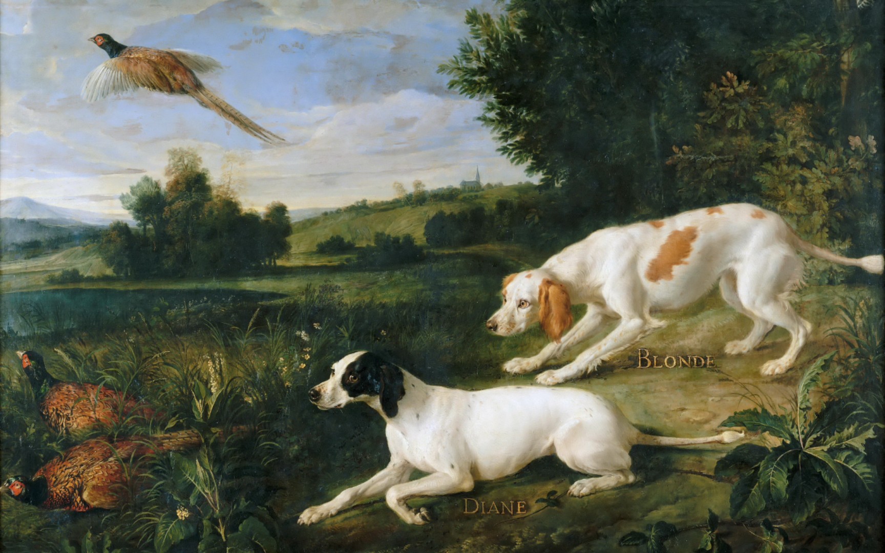 世界名画中的狗98