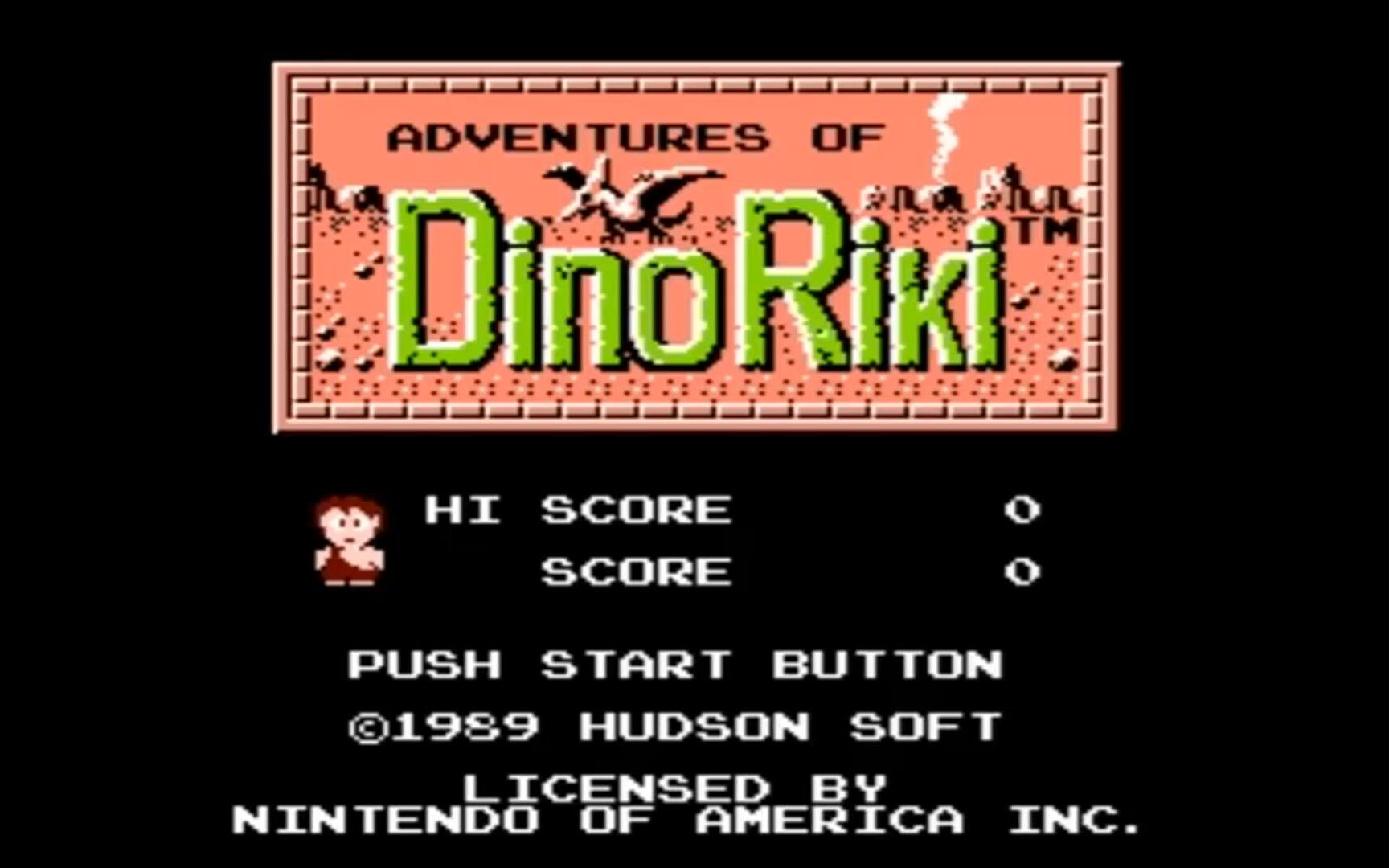 [图]FC/NES 新人类 Adventures of Dino Riki - 游戏通关视频 - NintendoComplete