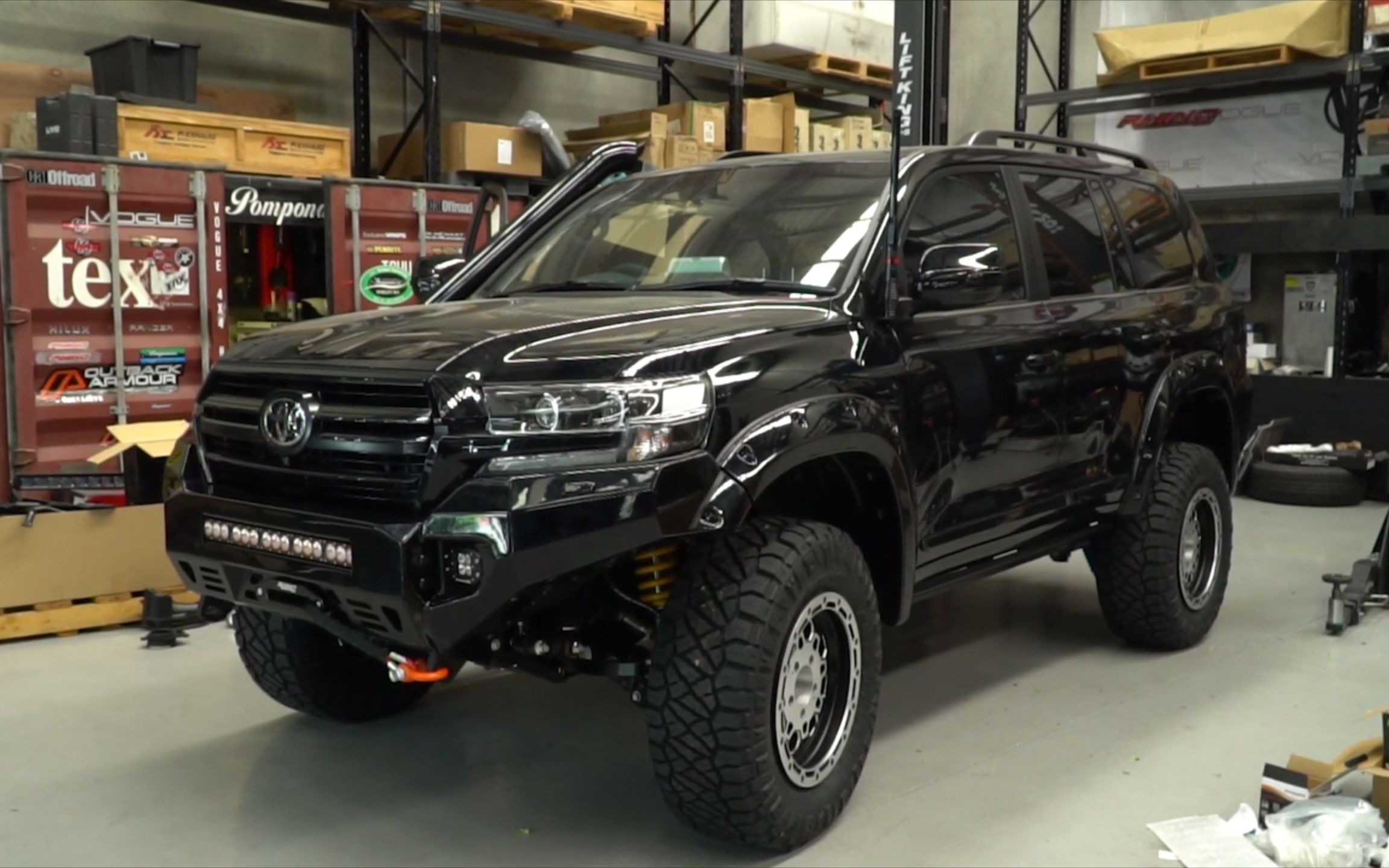 【vogue改装陆巡】越野车不改,不如推下海